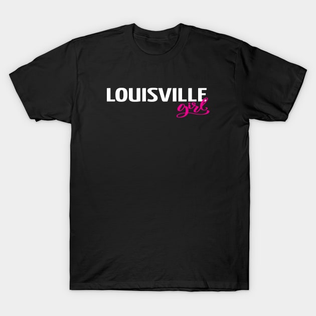 Louisville Girl T-Shirt by ProjectX23Red